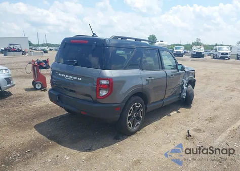 2024 Ford Bronco Sport Outer Banks z USA, uszkodzony, nr VIN 3FMCR9C64RRF28611